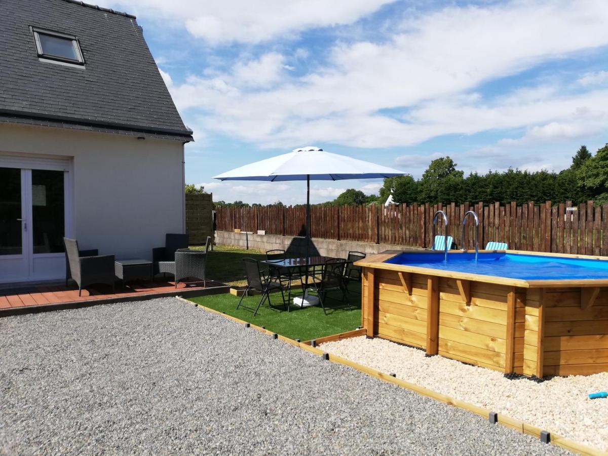 Kerguil-Hanna Agreable Et Familiale, 4 Pers, Piscine Privee Du 15 Juin A Mi-Septembre Moelan-sur-Mer Exterior photo